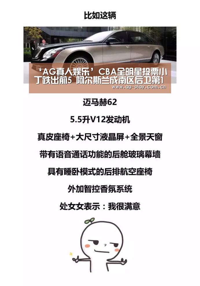 ‘AG真人娱乐’CBA全明星投票小丁跌出前5 阿尔斯兰成南区后卫第1(图1) AG真人娱乐